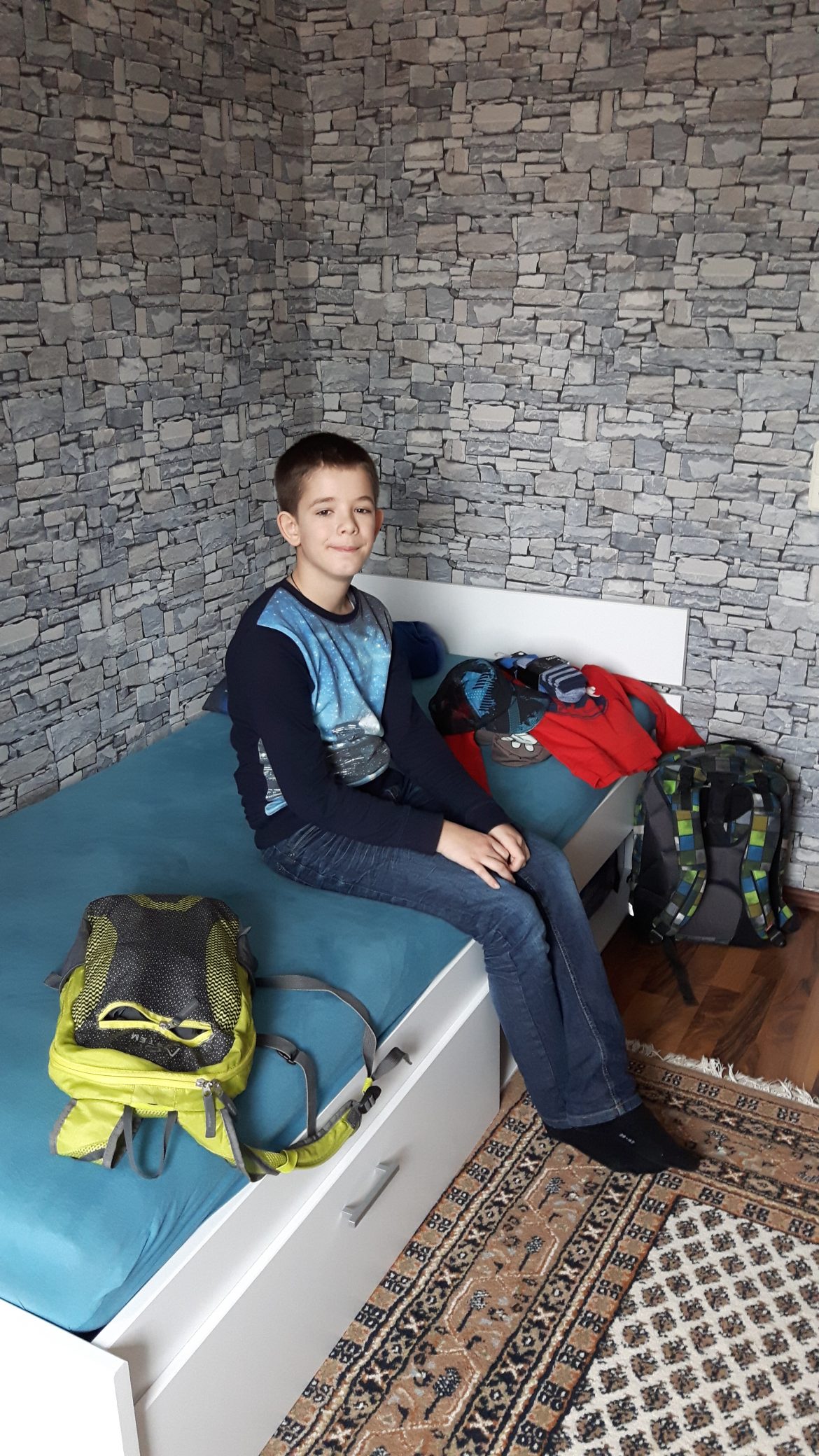 3. Besuch bei der Familie von Nikita, Matwey + Miron