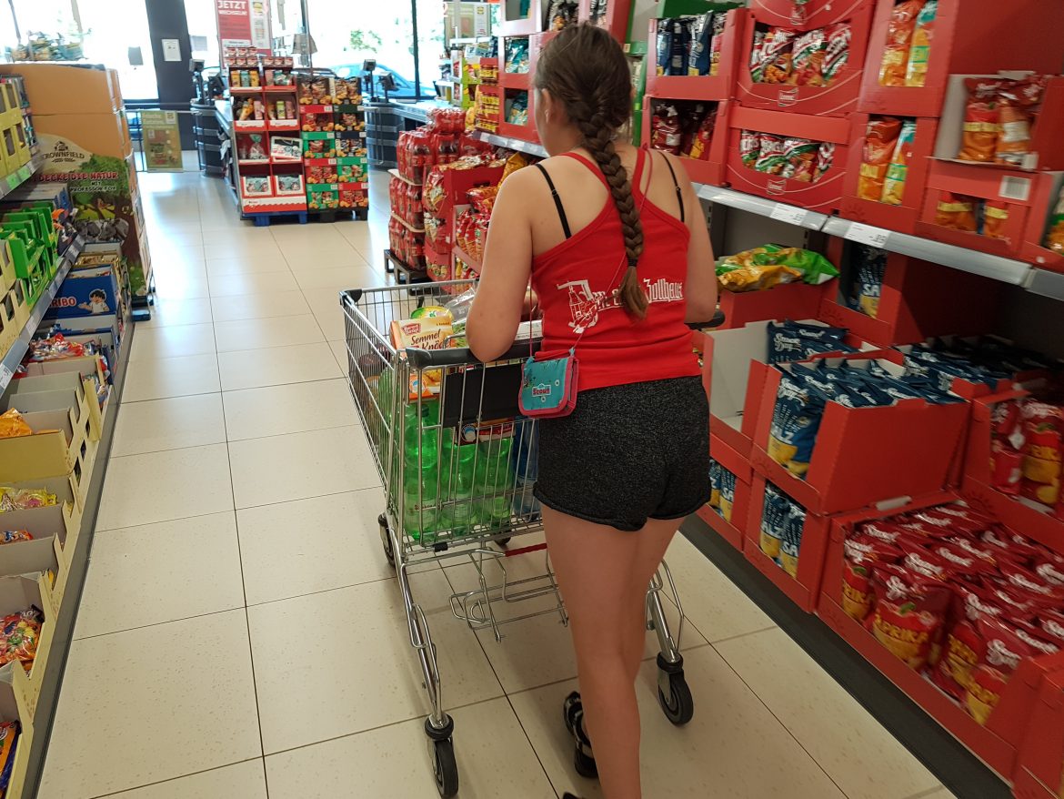 Die Familie von Nadine hatte ihre Vorräte verbraucht
