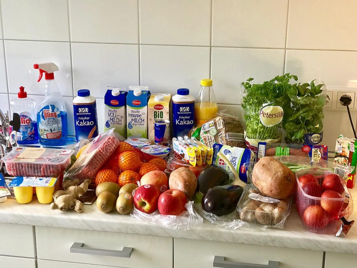 Zur Zeit werden Lebensmittel gebraucht