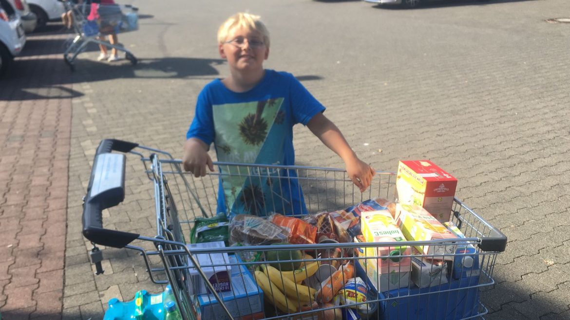 Großeinkauf – bei einer Großfamilie