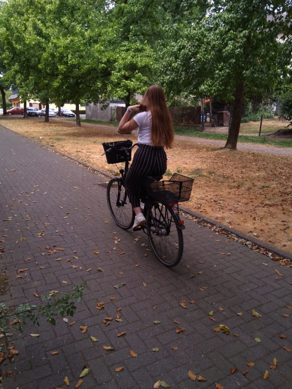 Nun kann Celina wieder fahren