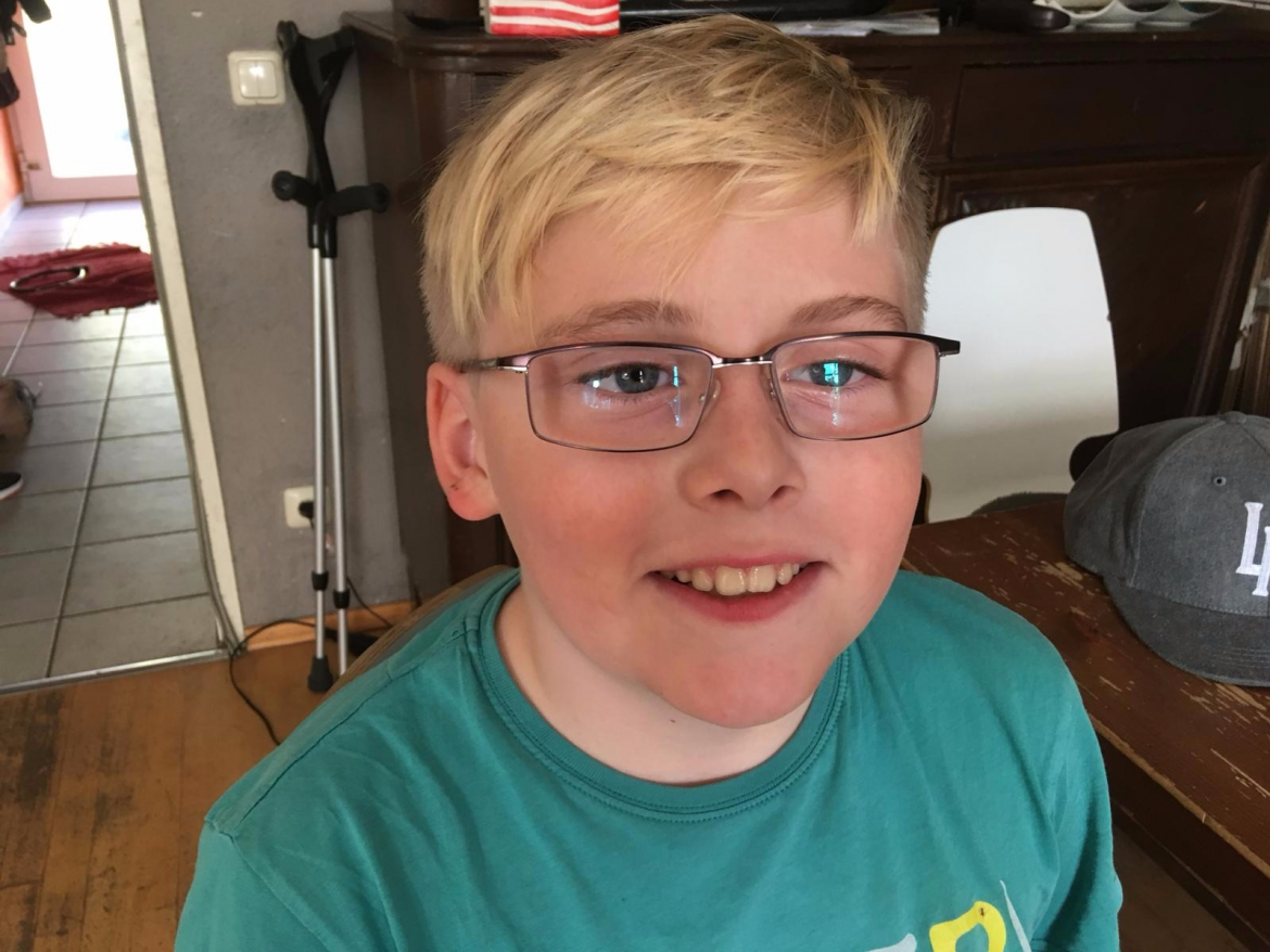Der Brillen-Pate von Henry war großzügig, wir alle sagen DANKE