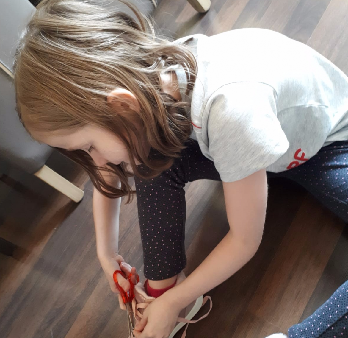 Finja kann es kaum abwarten…….Danke Nadja König