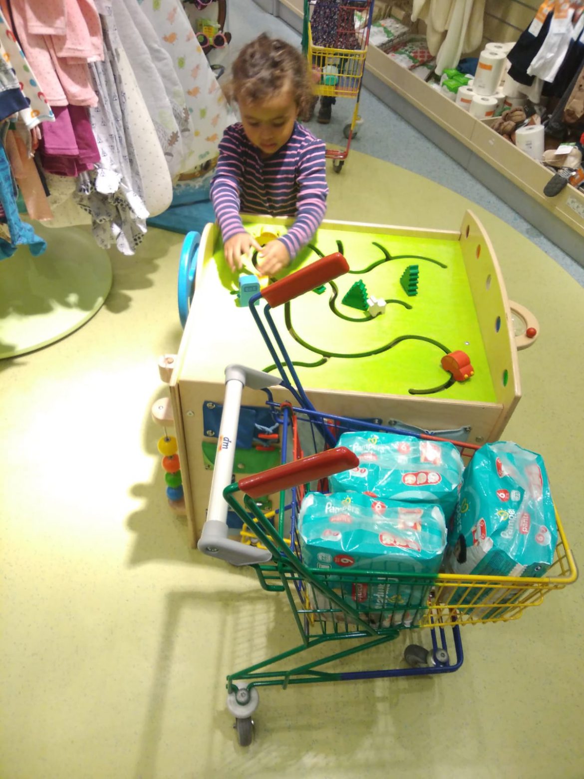 Windeln für Aaliyah