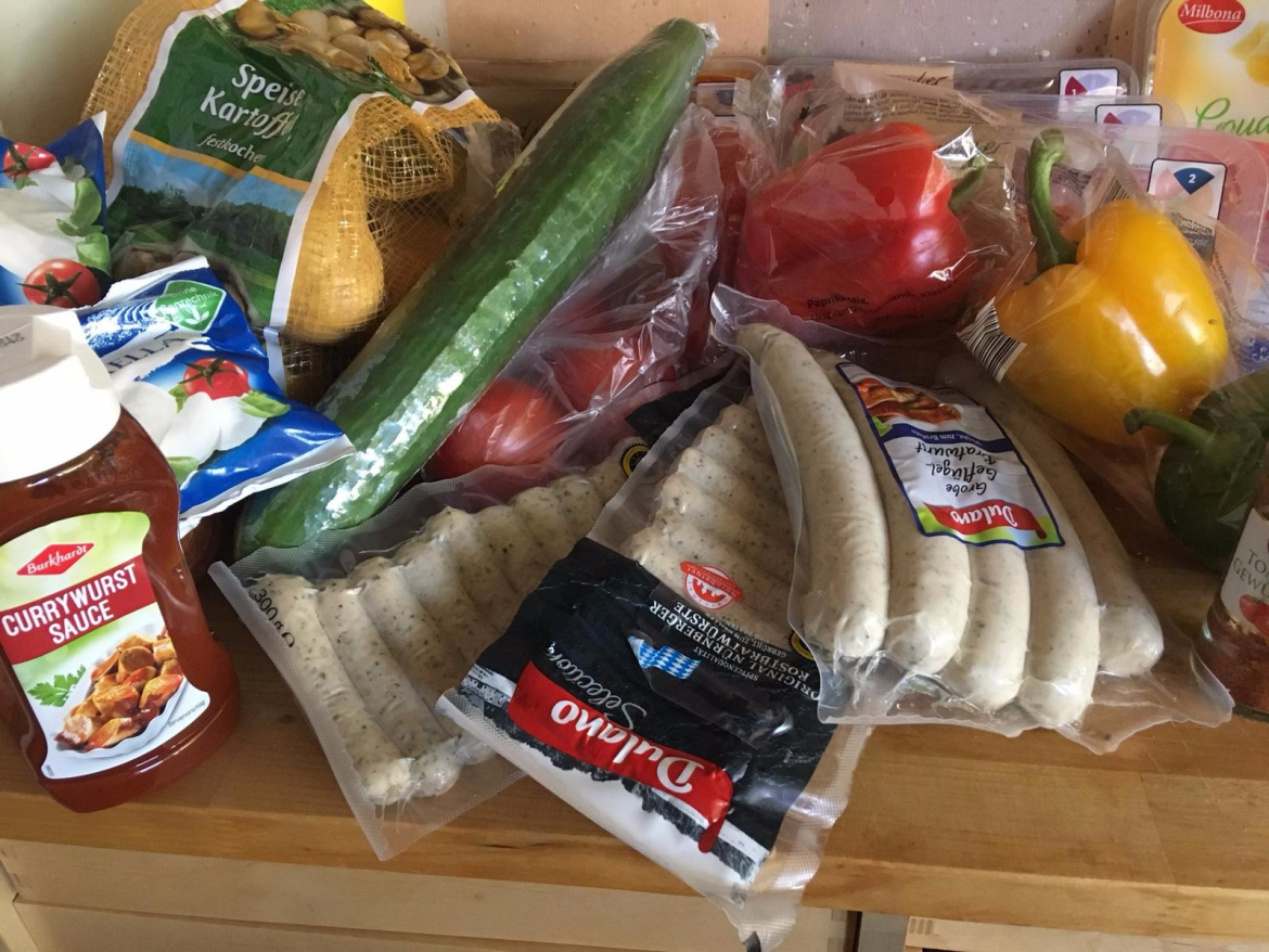 Heute grillen wir noch einmal – Danke für den Lebensmittel-Gutschein