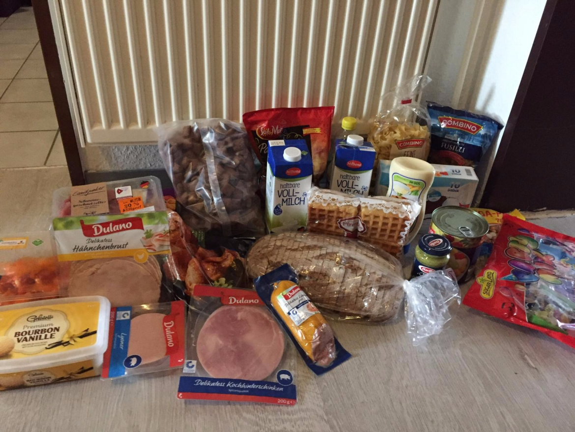 Die Mutter von der kleinen Elly war auch einkaufen