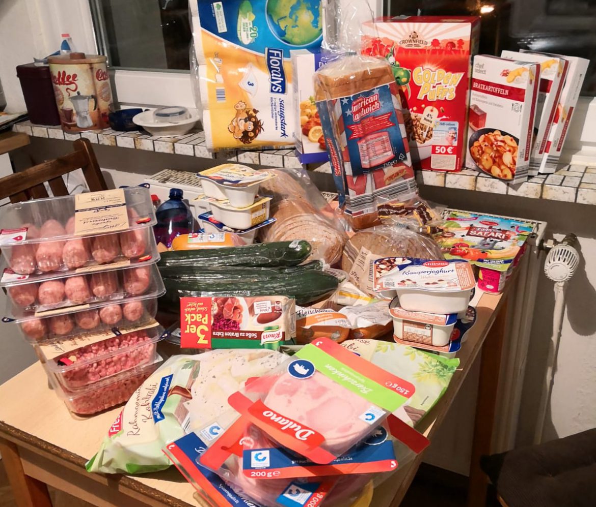 Mutter von 5 Kindern war einkaufen