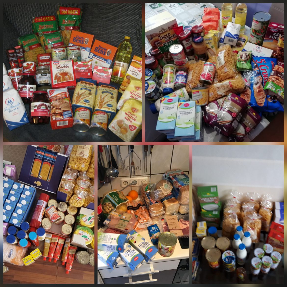 Unsere jährliche Trockenvorrats-Aktion ist gestartet