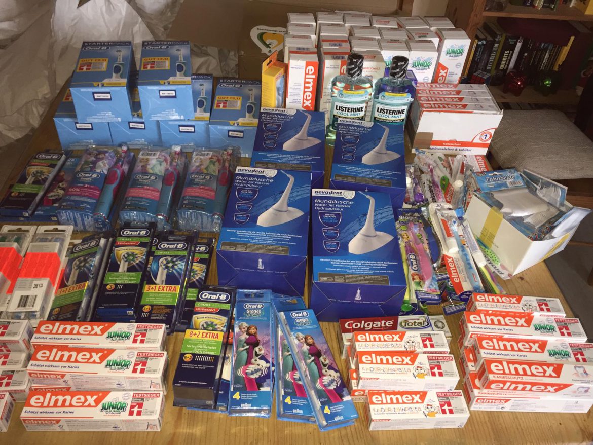 Unsere große Osterakton „Zahngesundheit für unsere Kinder“ ist gestartet