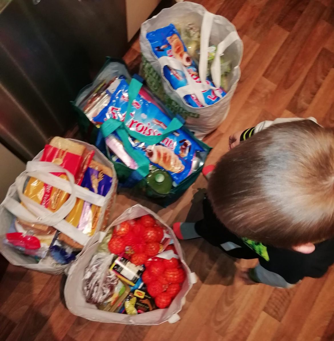 Lebensmittel zum Monatsende