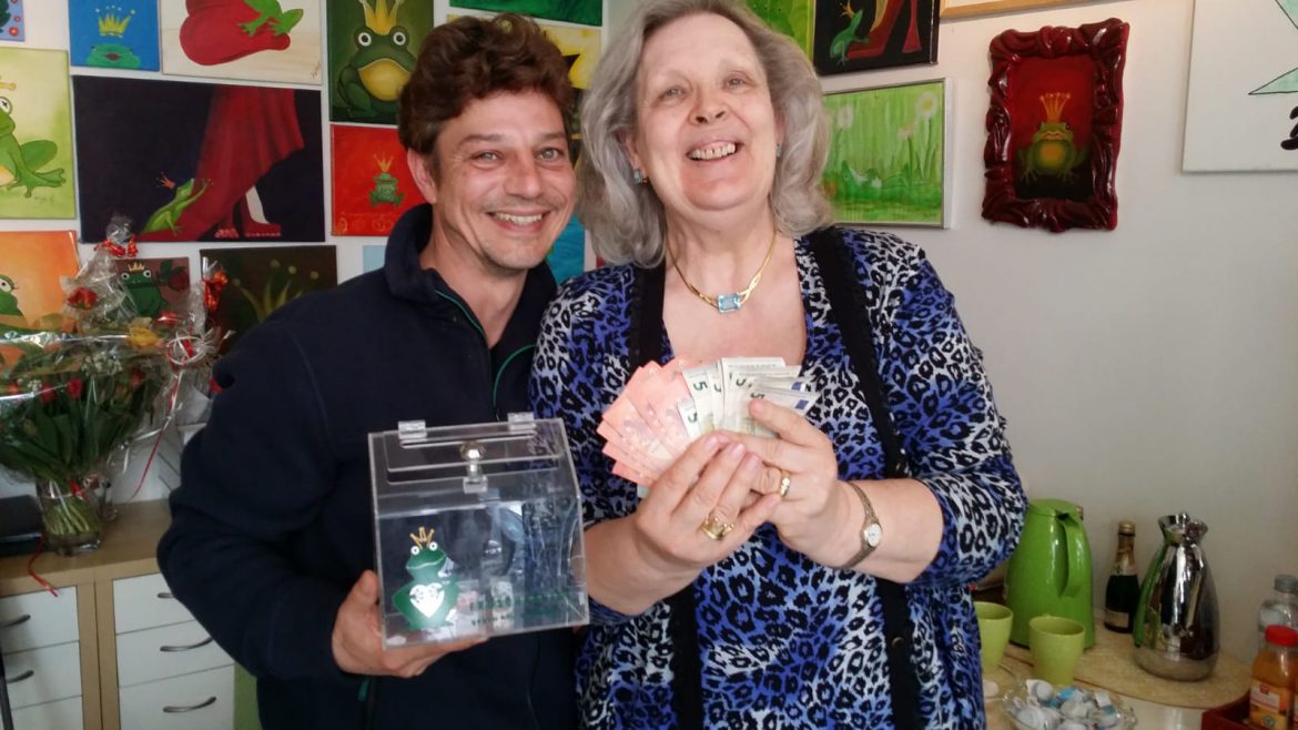 Wilfried + Heiko Legner spenden 125 Euro