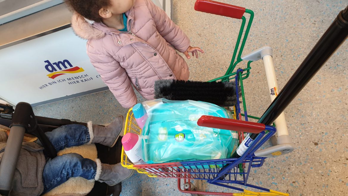 Windeln für Emma + Jemimah