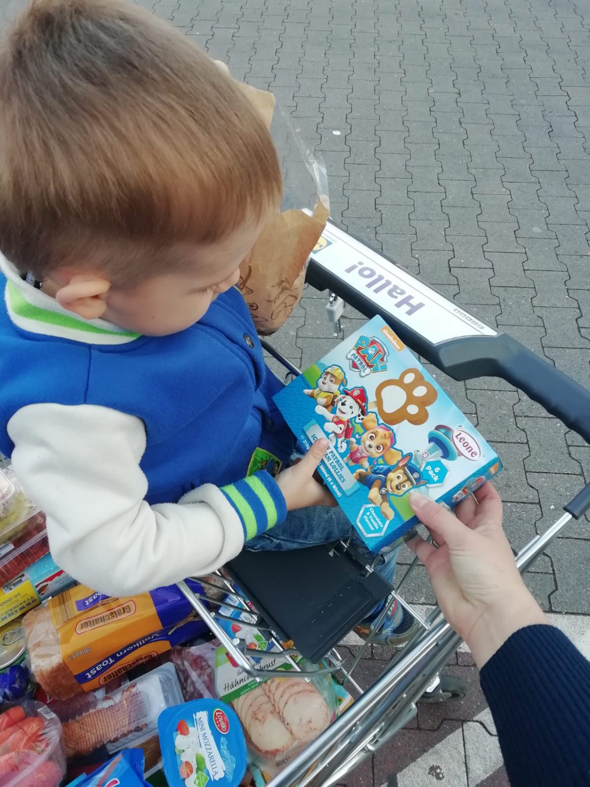 Ostereinkauf mit Miron