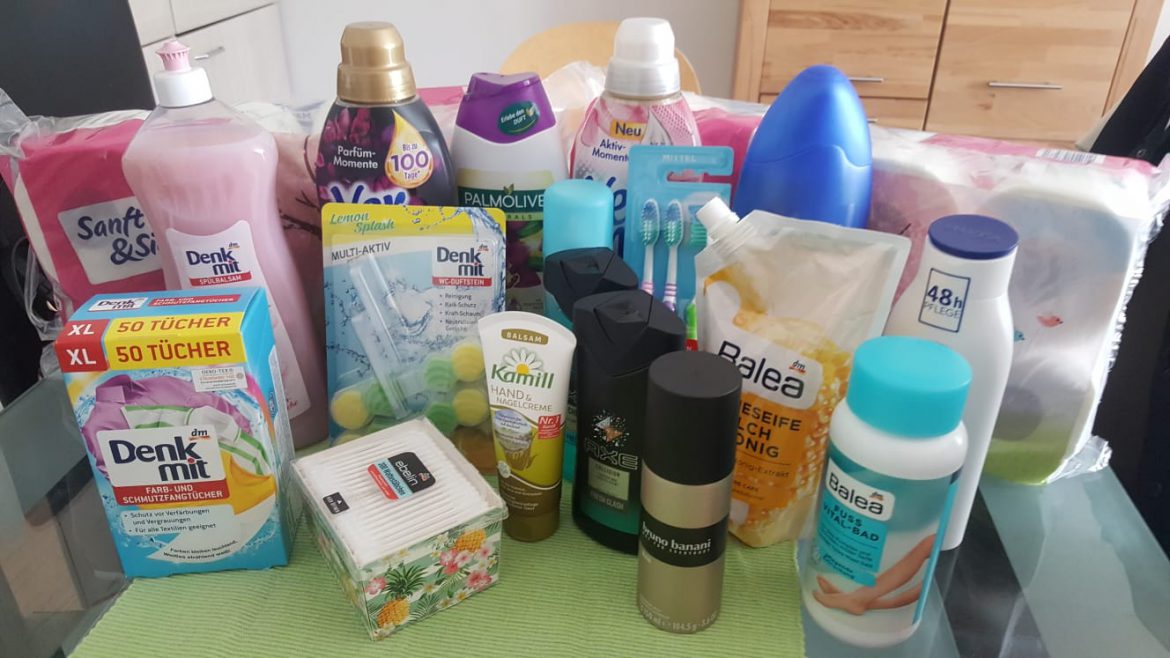 Hygiene-Einkauf für Felix und Familie