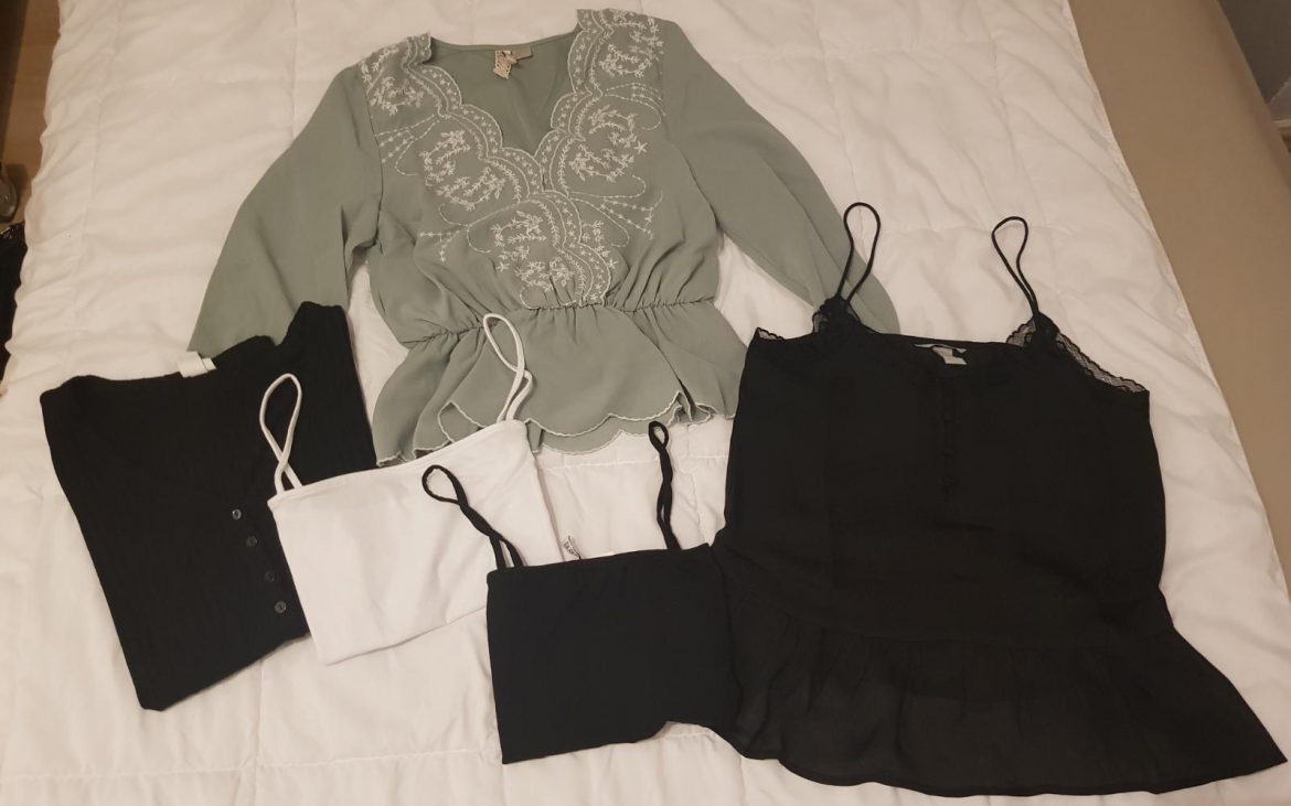 Celina brauchte ein paar neue Sachen für den Frühling