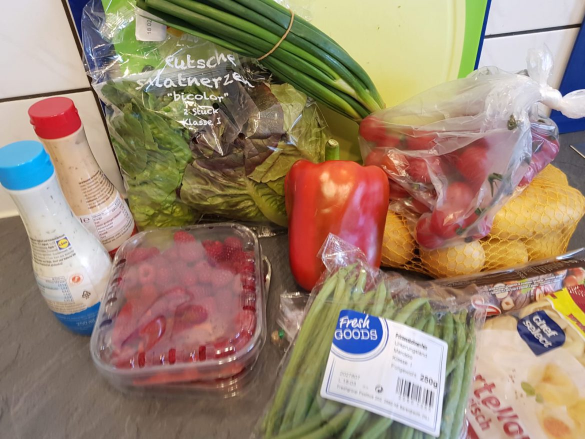 Die Mama von Elly war einkaufen