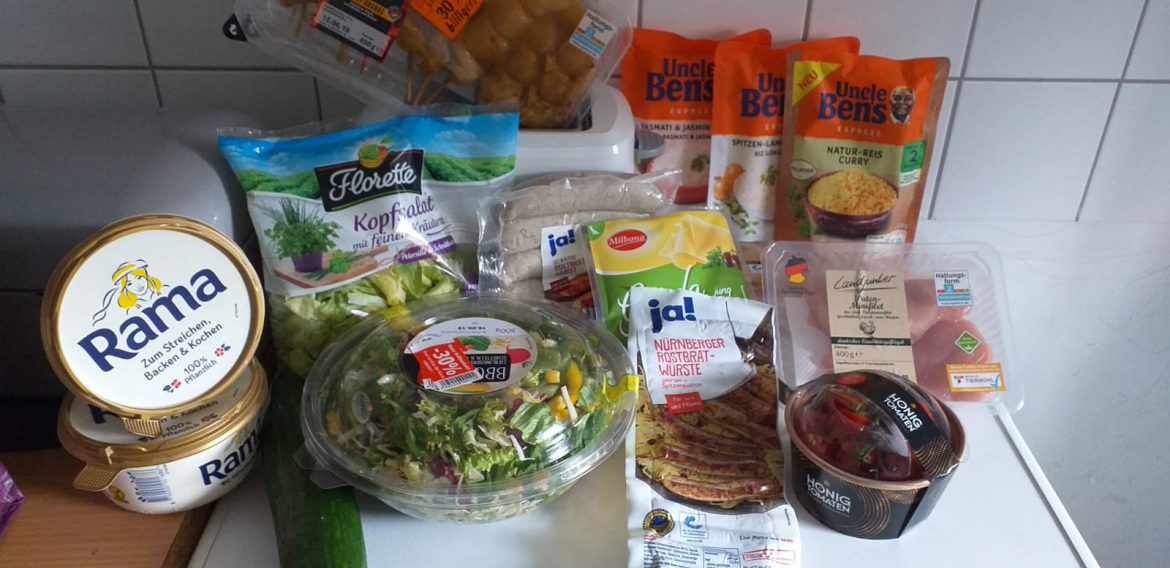 Maya und ihre Mama waren einkaufen