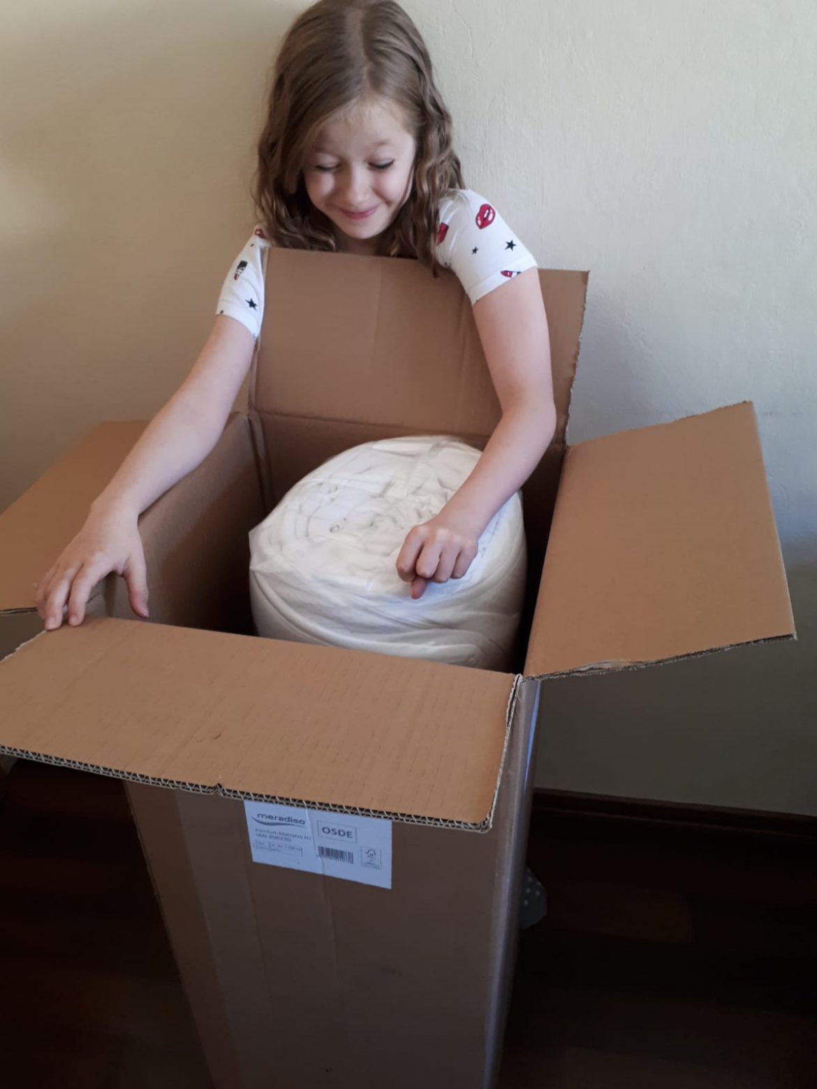 Eine neue Matratze für Finja