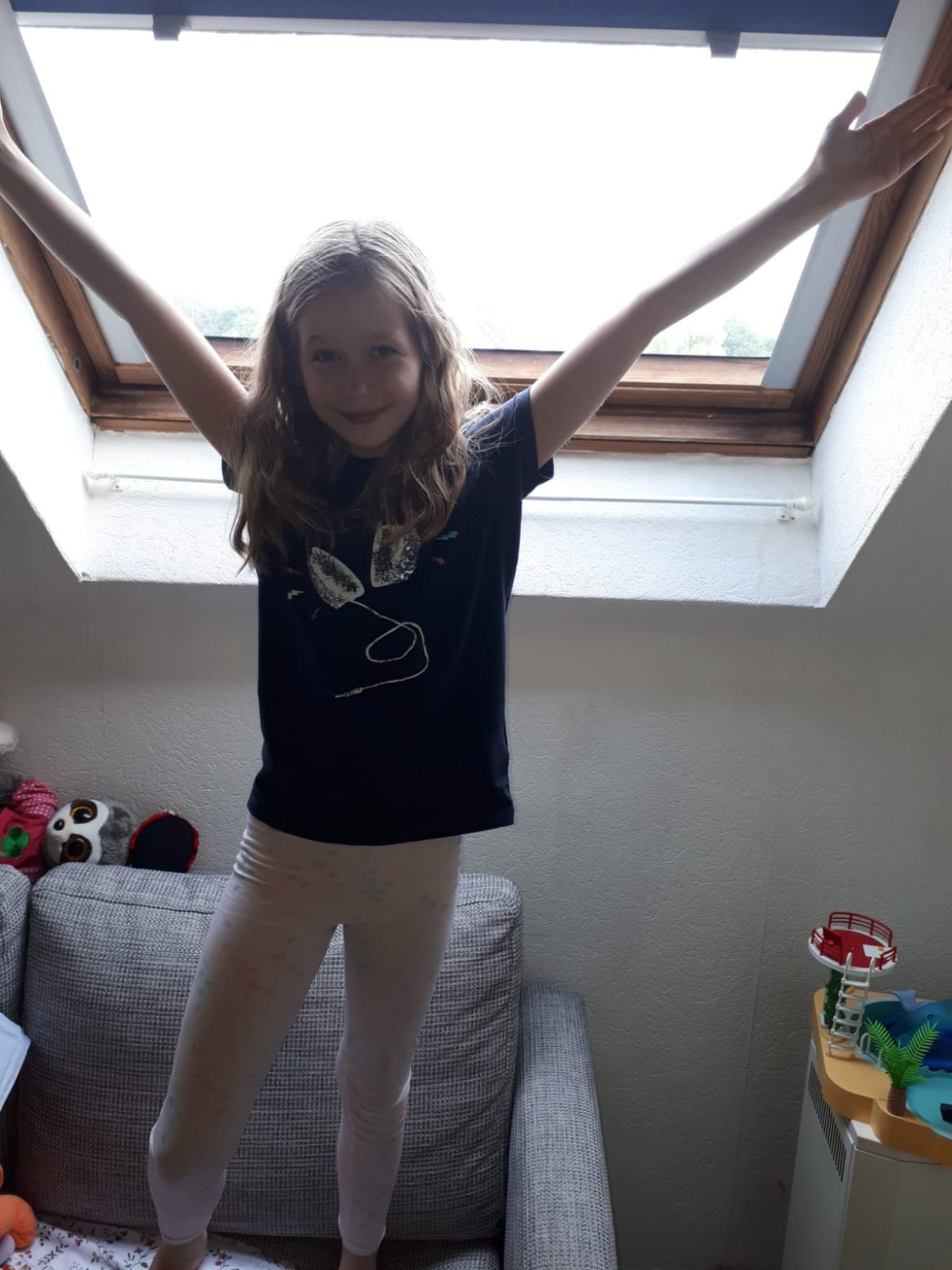 Jetzt kann Finja wieder gut schlafen