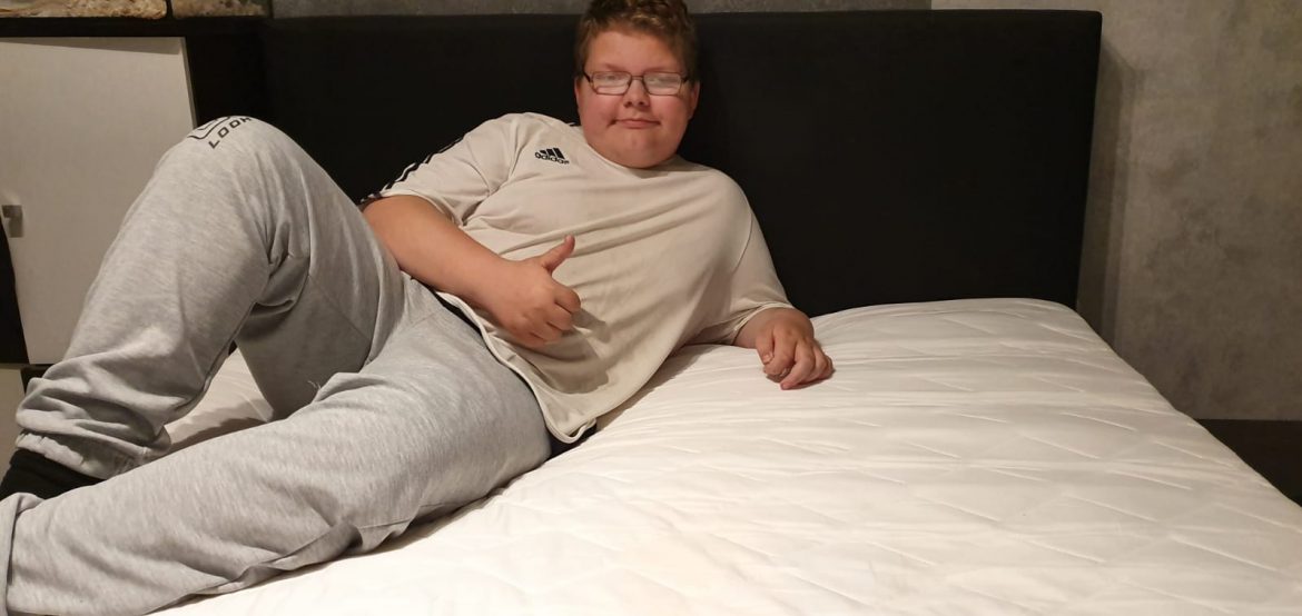 Eine neue Matratze für Kay