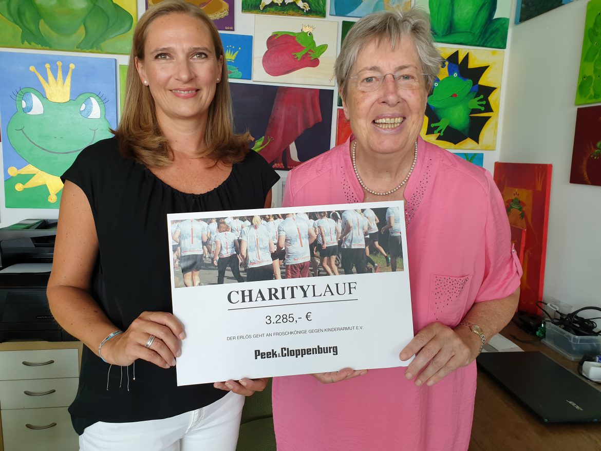 Charity-Lauf für die Froschkönige