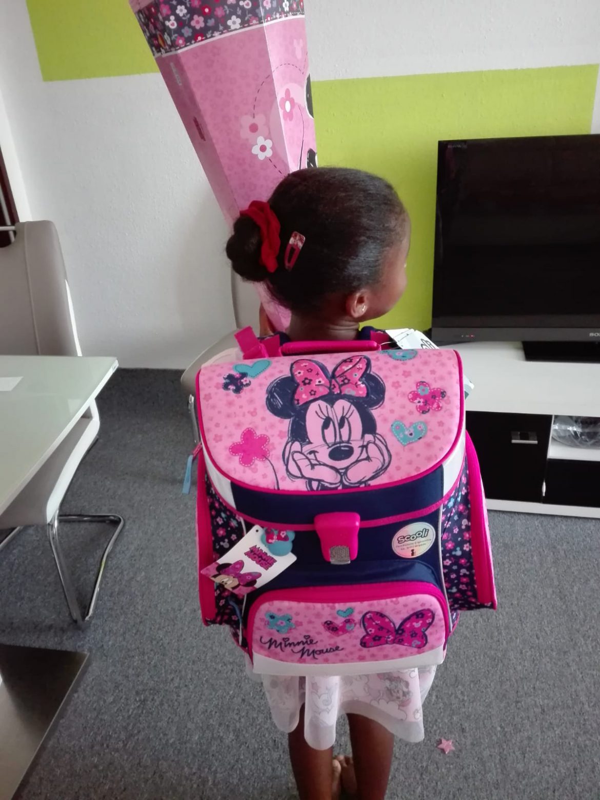 Alicia kommt in die Schule