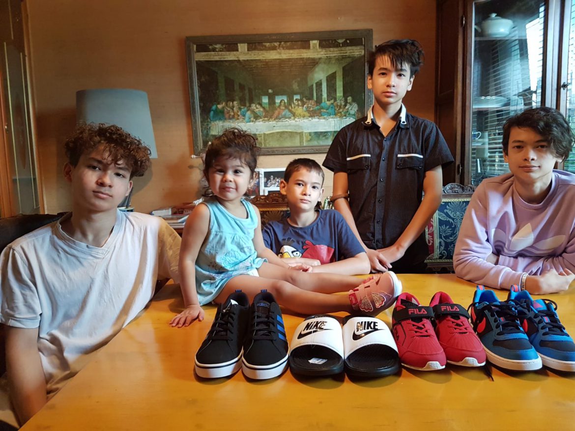 Schuhe für Christiano, Mateo, Amos, Aquila + Cayenne