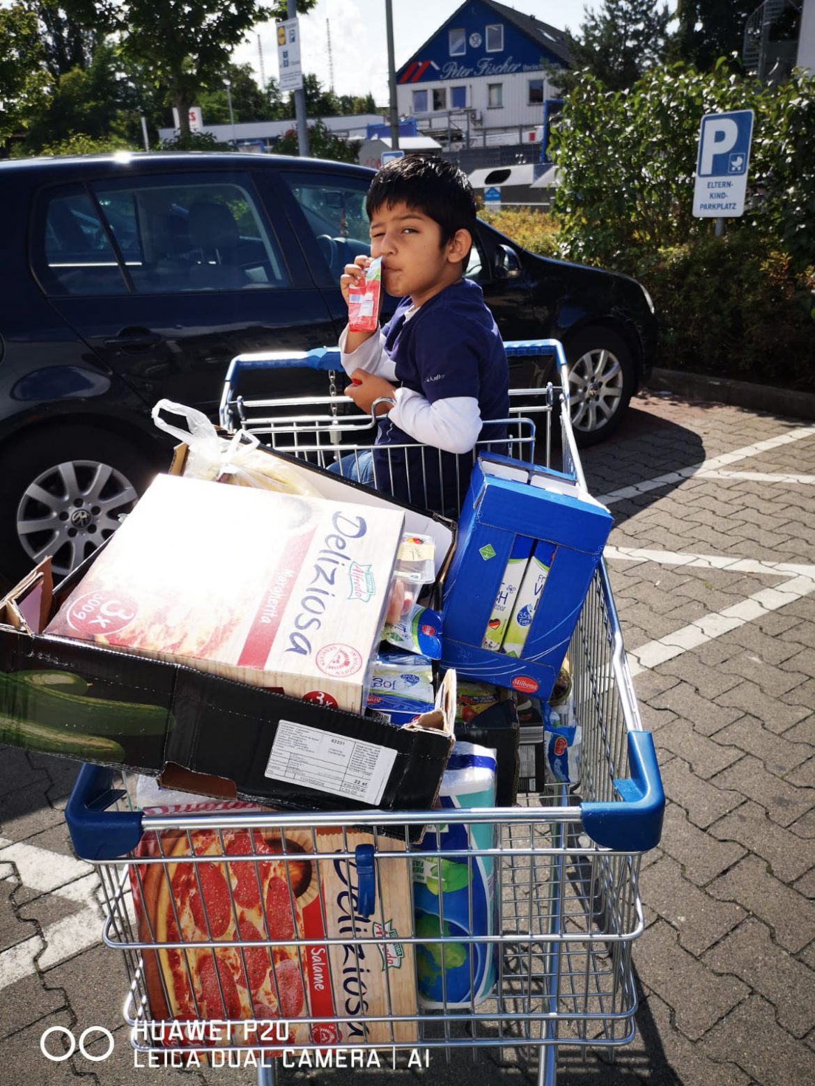 Ein wichtiger Lebensmitteleinkauf