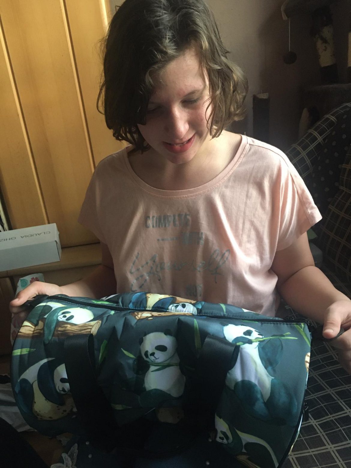 Neue Sporttasche für Giulia