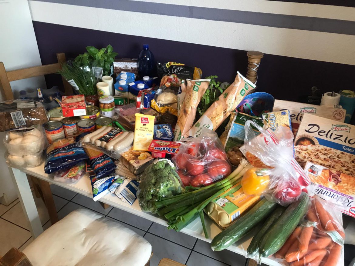 Großeinkauf bei Robert und Max