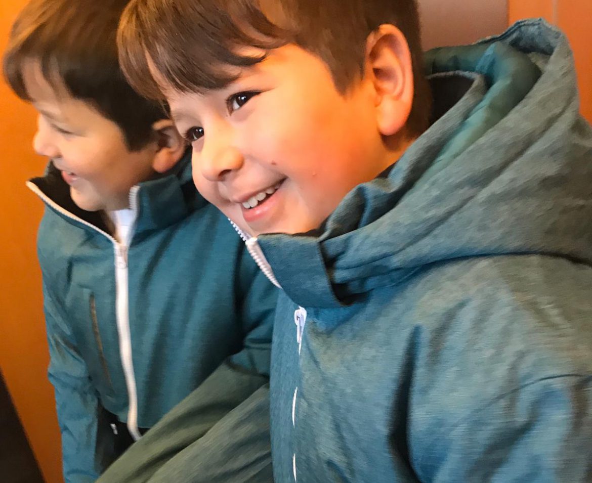 Leo bekam eine neue Jacke