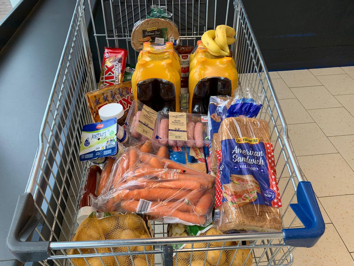 Heute gibt es Möhrengemüse mit Kartoffeln