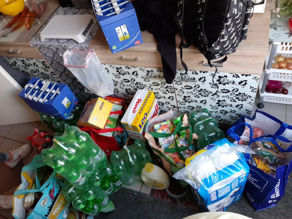 Die Familie von Nikolass, Markuss und Liene