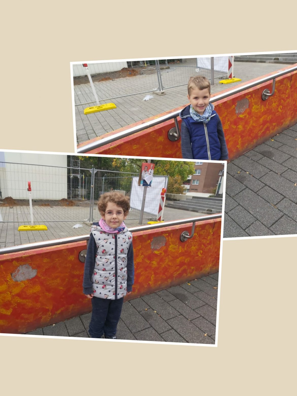 Joanna und Jason sehen toll aus, in ihren neuen Sachen