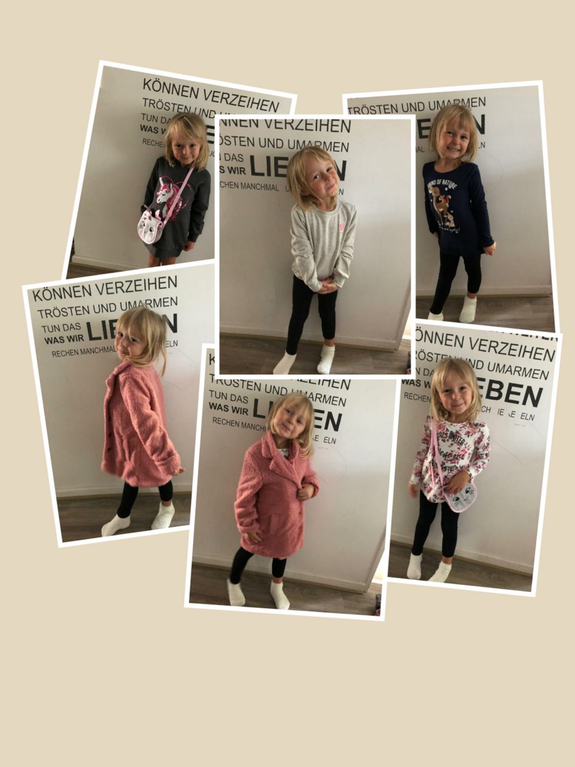 Lina war shoppen und freut sich sehr