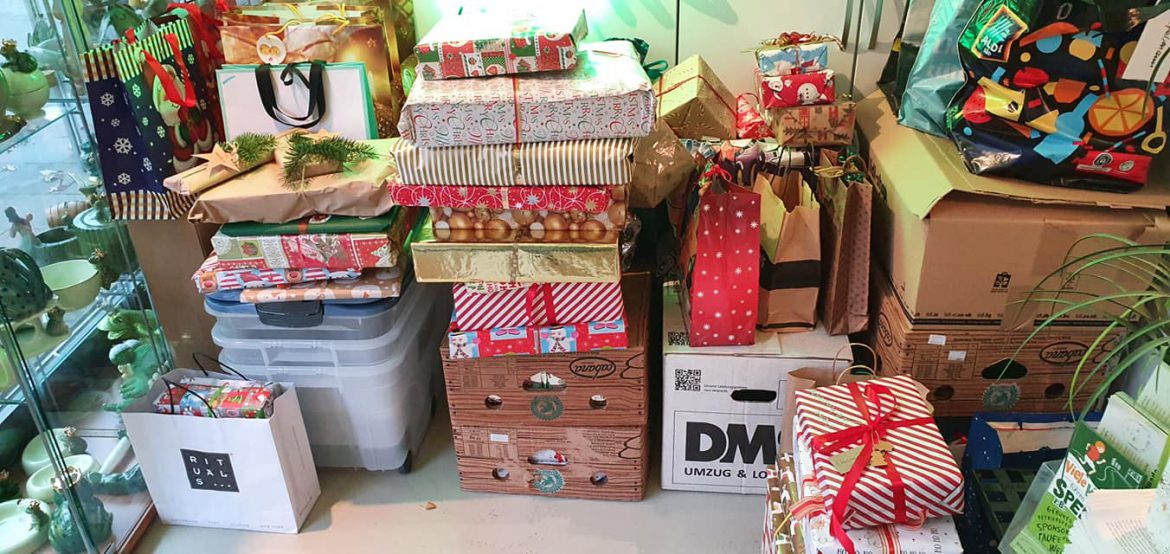 Es weihnachtete sehr…. die Geschenke für die Kinder kamen