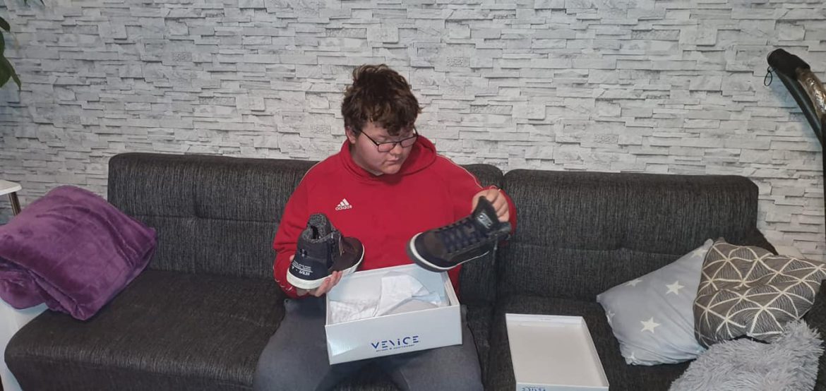 Kay`s neue warme Schuhe