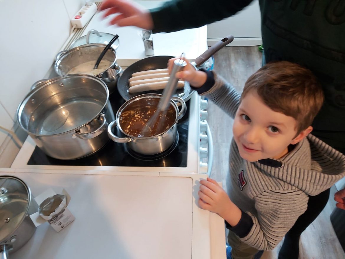 Anreiz für ein gesundes Essen – große Kochtopf+Pfannen-Aktion