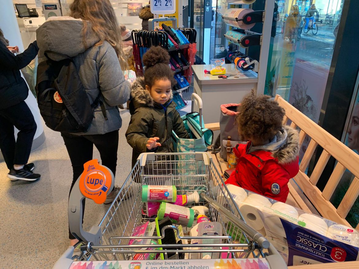 Einkauf mit Emma + Jamimah