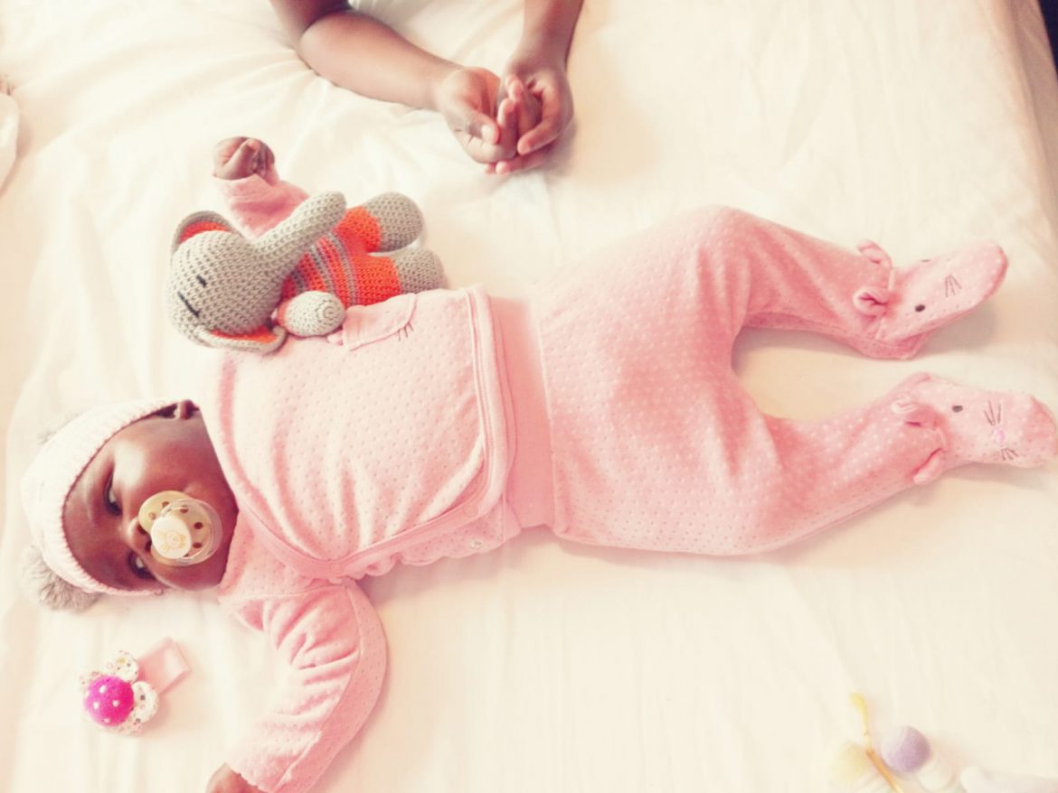 Mama von 3 Kindern war auch einkaufen und Aileen war mit