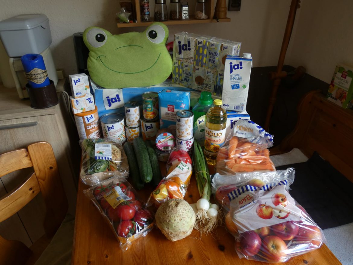 Die Familie von Darius hat ihre Vorräte wieder aufgefüllt