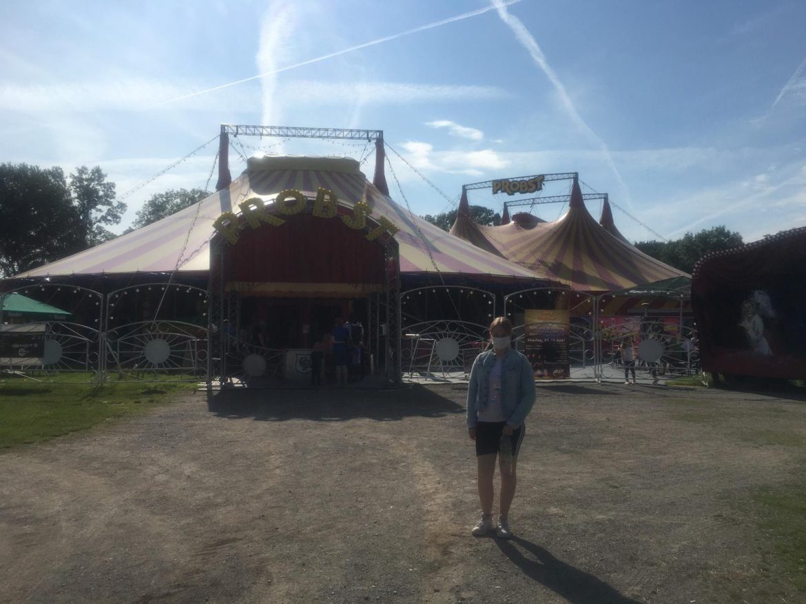 Catherine durfte eine Circus-Ferienwoche erleben