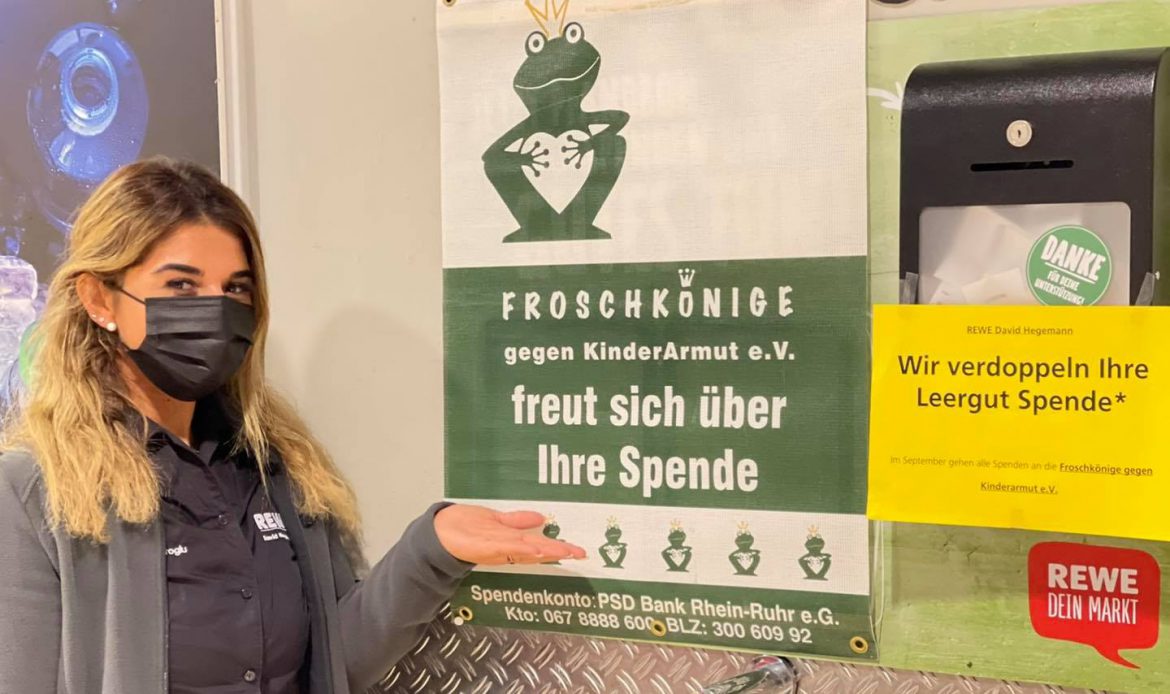 Großartige Spende….Danke David Hegemann