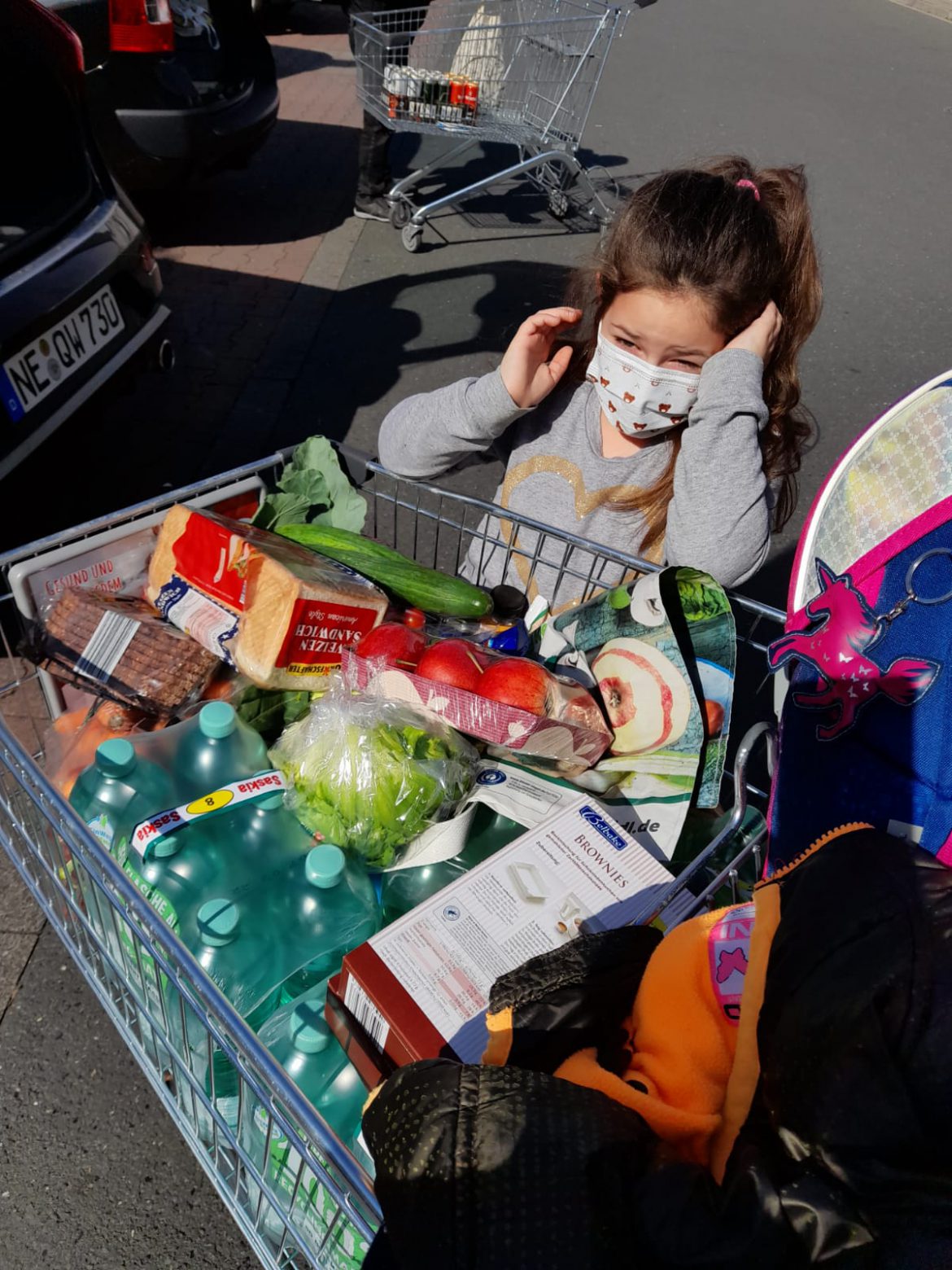 Lebensmittel für eine Familie