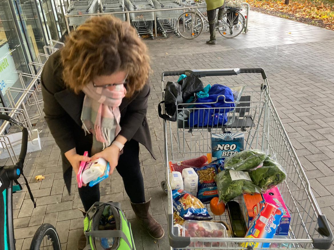 Lebensmittelhilfe für die Familie von Emma + Jemimah