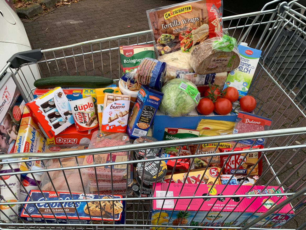 Großeinkauf für eine große Familie