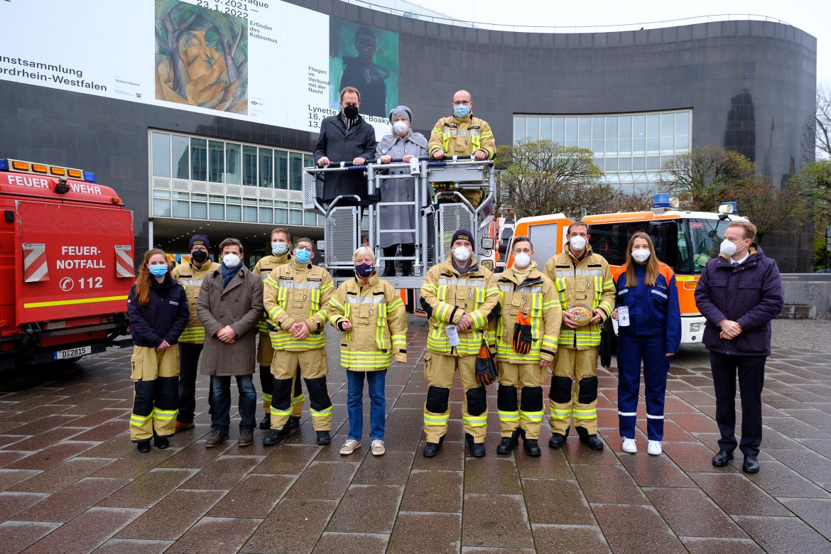 Unser großer Dank geht an die Berufsfeuerwehr Düsseldorf