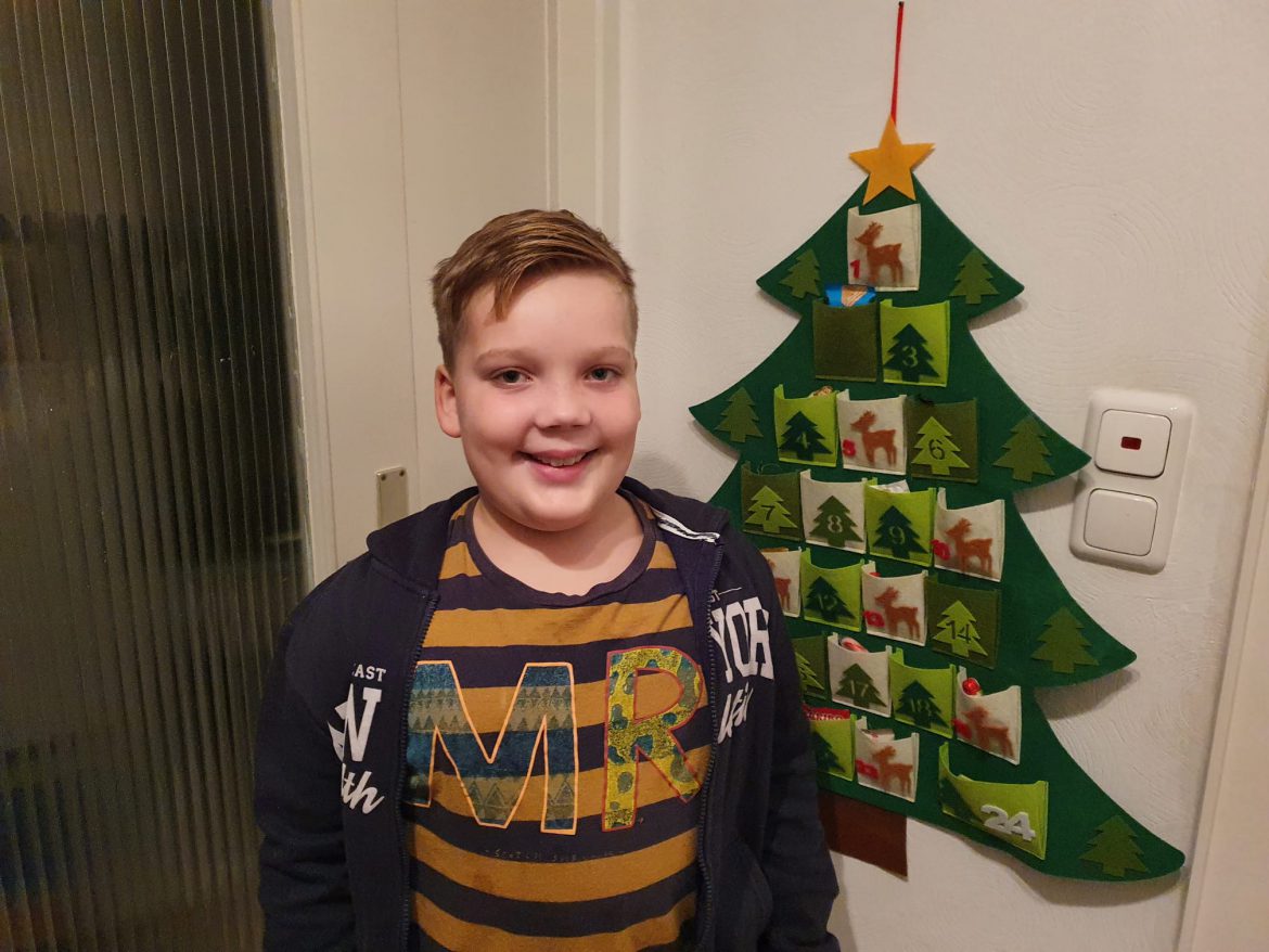 Seit dem 1. Dezember strahlen unsere Kinder jeden Tag