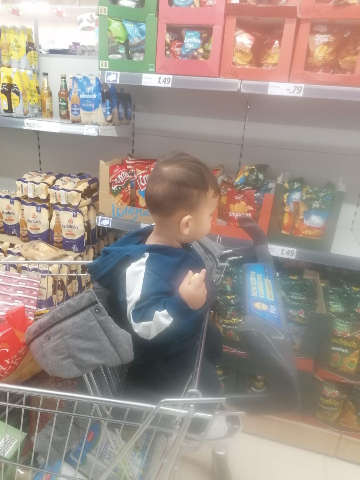 Lebensmittel für die Familie von Eric