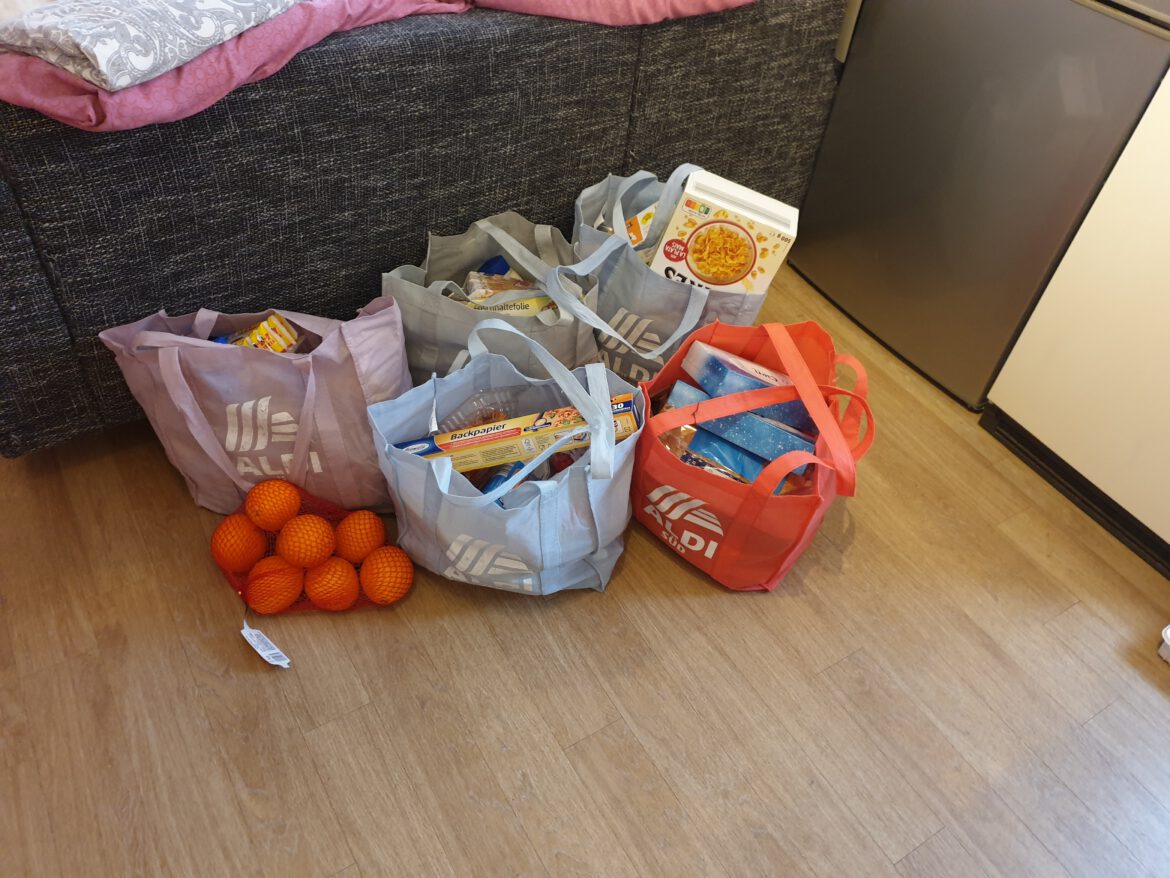 Der Kühlschrank war leer